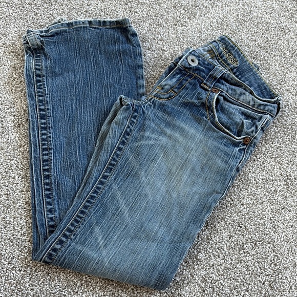 Y2K American Eagle Boyfriend Bootcut Jeans - Picture 1 of 7